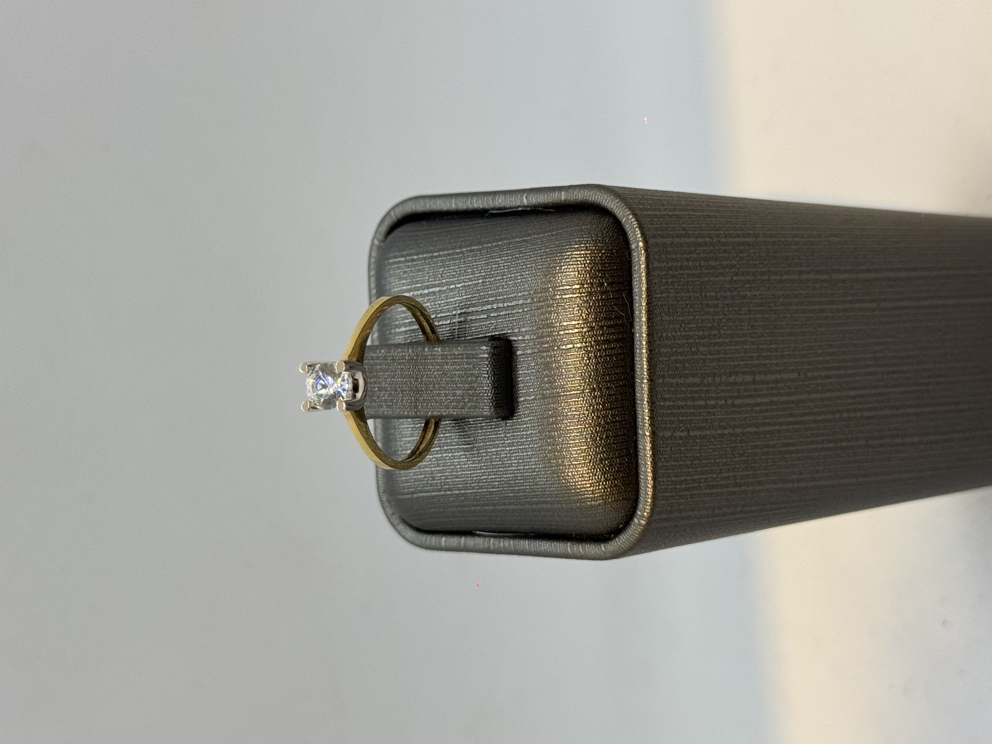 1.77 Gram 14 Ayar Tektaş Yüzük